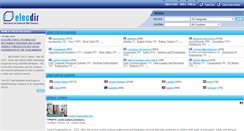 Desktop Screenshot of elecdir.com