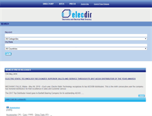 Tablet Screenshot of elecdir.com